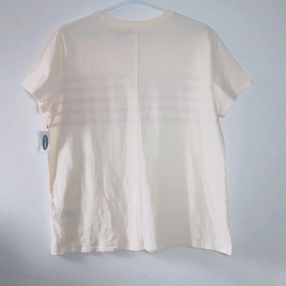 Old Navy T-shirt with Red Stripes - Picture 2 of 5